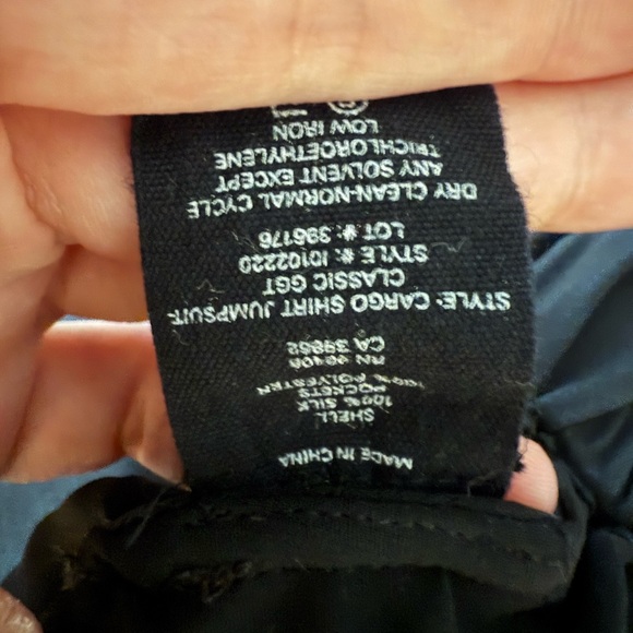 Theory Cargo Shirt Silk Jumpsuit - Picture 7 of 7